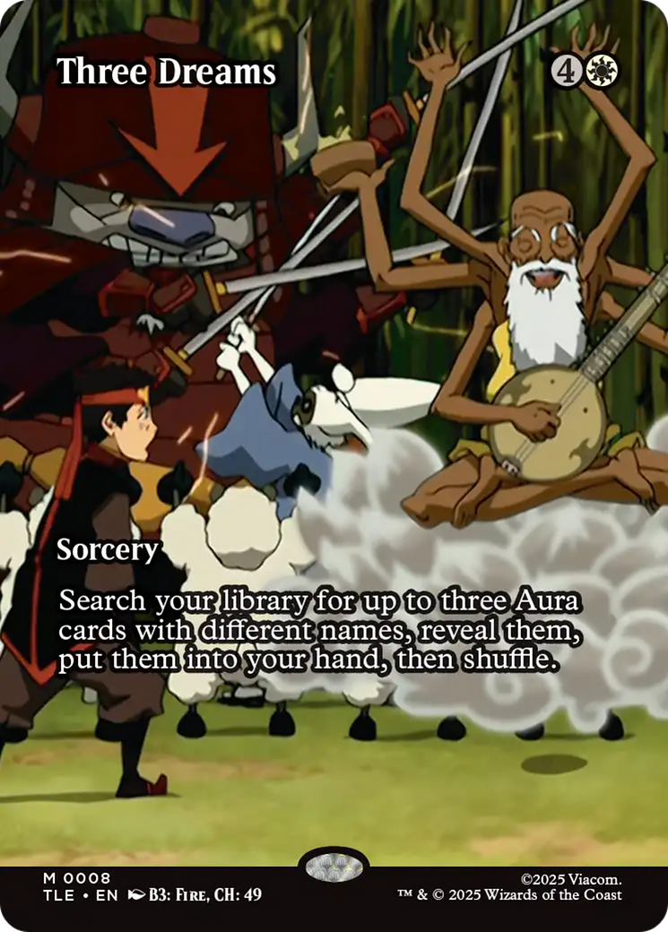 Three Dreams (Borderless) [Avatar: The Last Airbender: Eternal-Legal] | Total Play