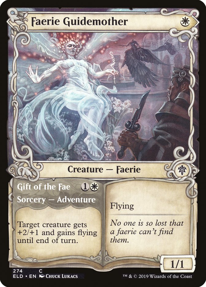 Faerie Guidemother // Gift of the Fae (Showcase) [Throne of Eldraine] | Total Play