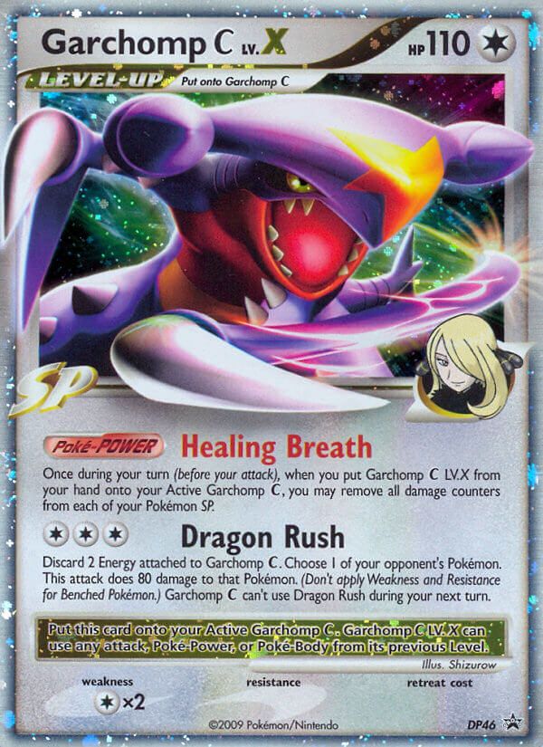 Garchomp C LV.X (DP46) [Diamond & Pearl: Black Star Promos] | Total Play