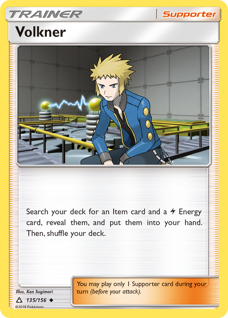 Volkner (135/156) [Sun & Moon: Ultra Prism] | Total Play