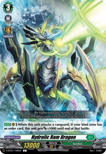 Hydrolic Ram Dragon (D-BT01/109EN) [Genesis of the Five Greats] | Total Play