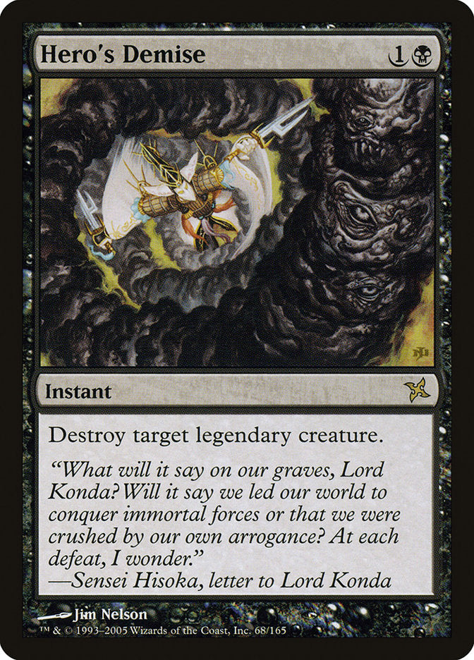 Hero's Demise [Betrayers of Kamigawa] | Total Play