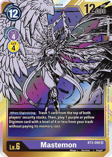 Mastemon [BT3-090] (Alternate Art) [Release Special Booster Ver.1.5] | Total Play