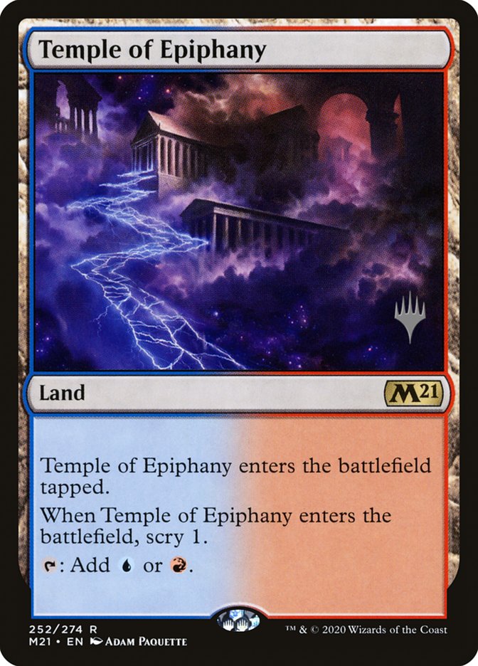 Temple of Epiphany (Promo Pack) [Core Set 2021 Promos] | Total Play