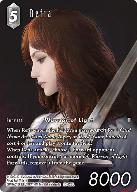 Refia (Full Art) [Opus X] | Total Play