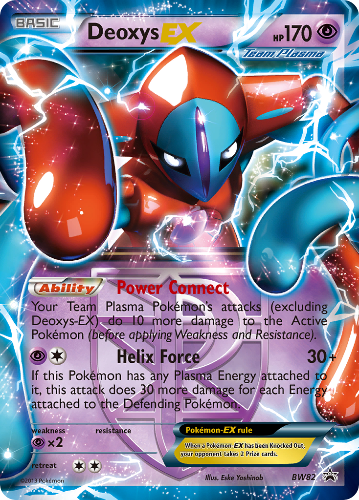 Deoxys EX (BW82) [Black & White: Black Star Promos] | Total Play