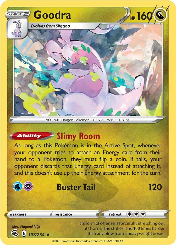 Goodra (197/264) [Sword & Shield: Fusion Strike] | Total Play