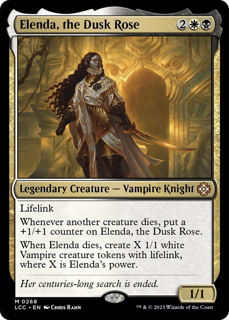 Elenda, the Dusk Rose [The Lost Caverns of Ixalan Commander] | Total Play