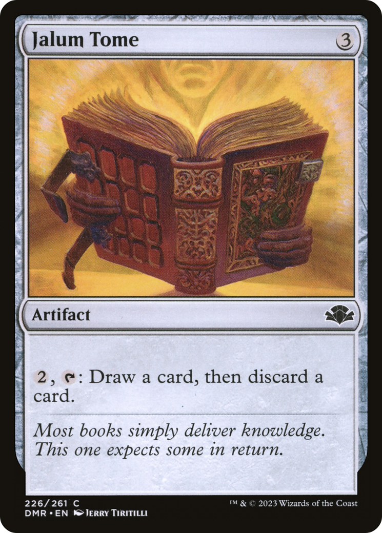 Jalum Tome [Dominaria Remastered] | Total Play