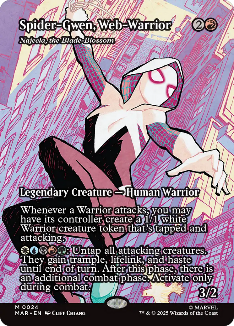 Spider-Gwen, Web-Warrior - Najeela, the Blade-Blossom [Marvel's Spider-Man: Eternal-Legal] | Total Play