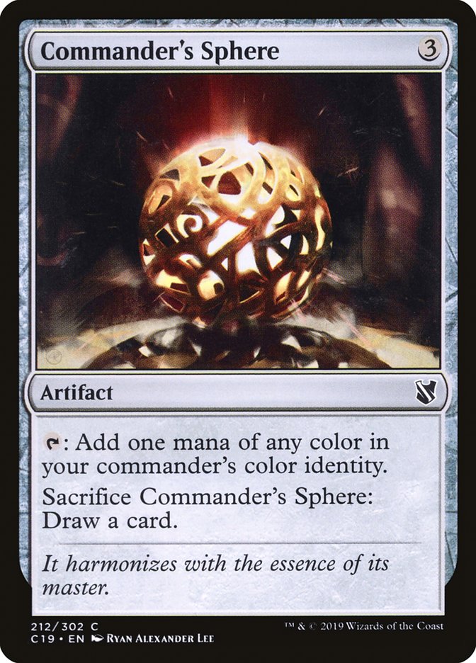 Commander's Sphere [Commander 2019] | Total Play