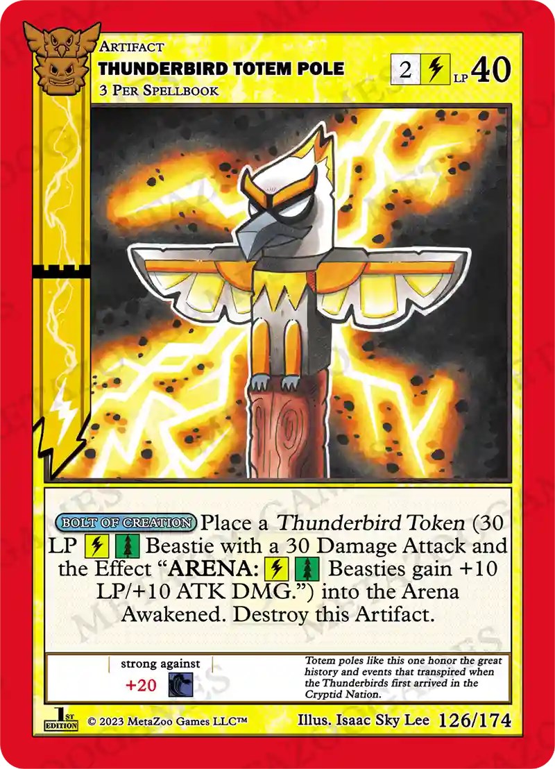 Thunderbird Totem Pole [Native: First Edition] | Total Play