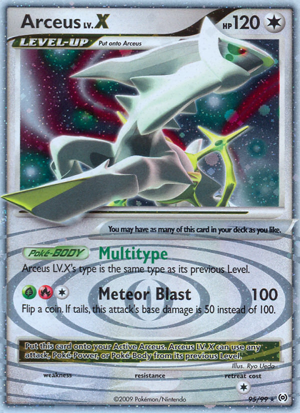 Arceus LV.X (95/99) [Platinum: Arceus] | Total Play