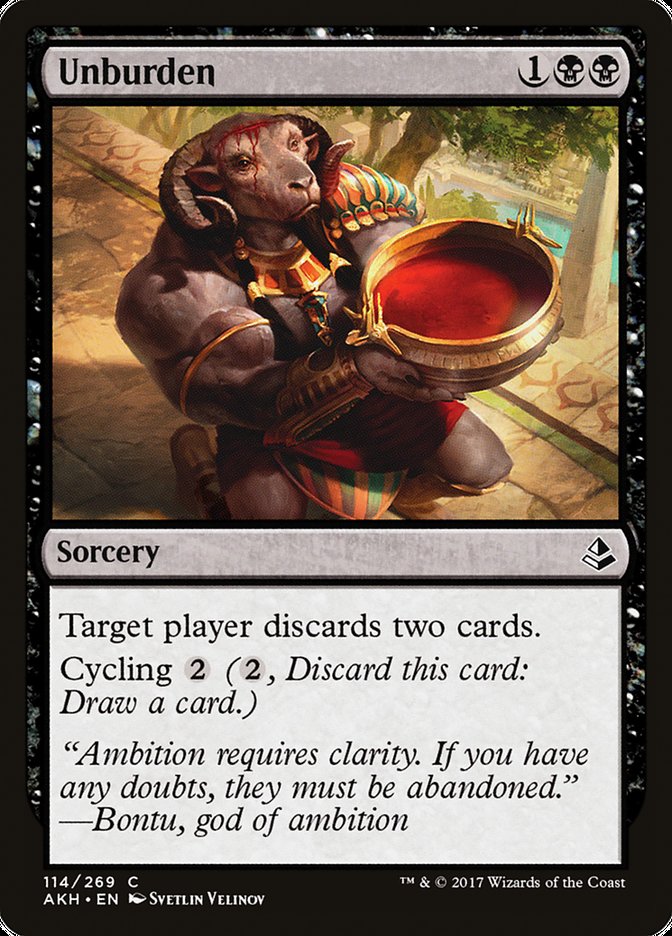Unburden [Amonkhet] | Total Play