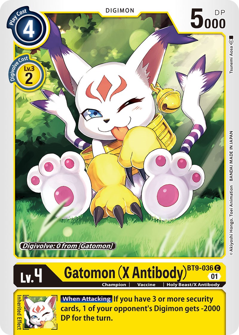 Gatomon (X Antibody) [BT9-036] [X Record] | Total Play