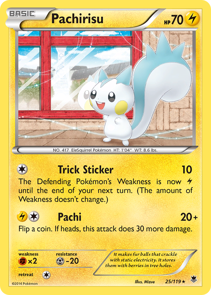 Pachirisu (25/119) [XY: Phantom Forces] | Total Play