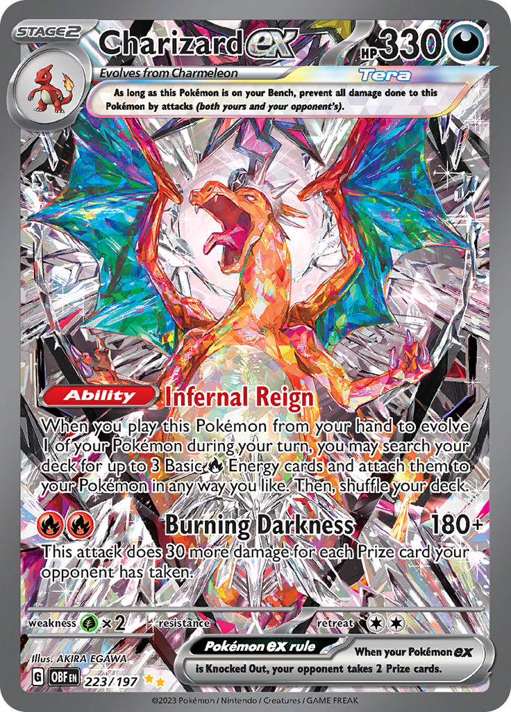 Charizard ex (223/197) [Scarlet & Violet: Obsidian Flames] | Total Play