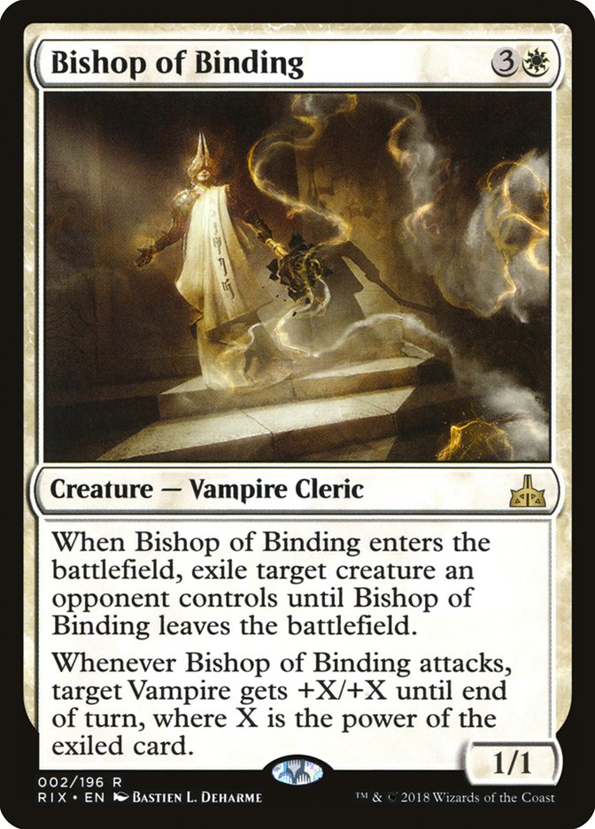 Bishop of Binding [Rivals of Ixalan] | Total Play