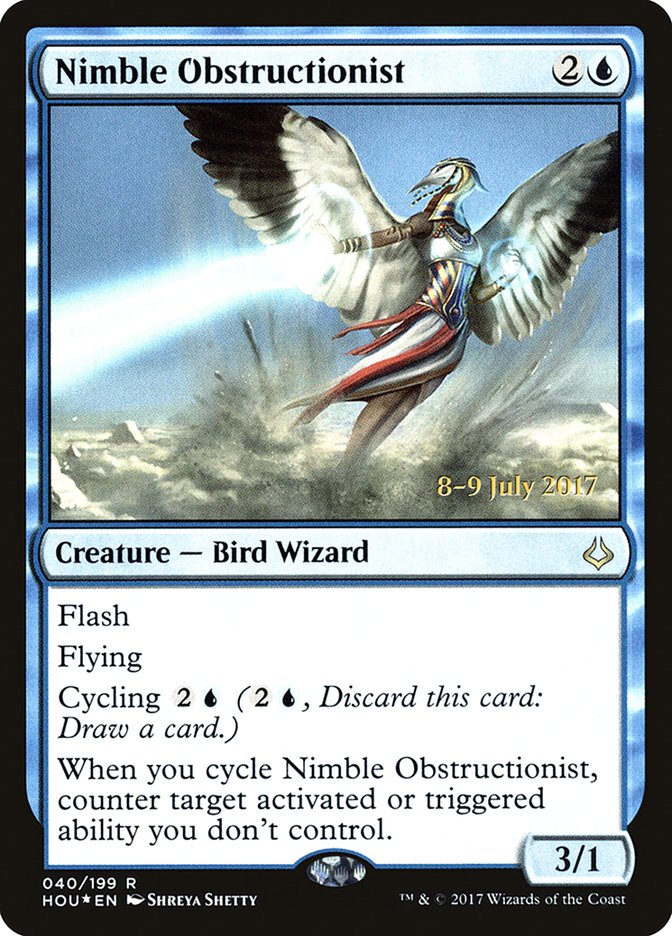 Nimble Obstructionist [Hour of Devastation Prerelease Promos] | Total Play