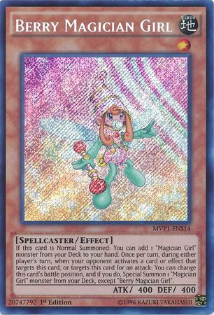 Berry Magician Girl [MVP1-ENS14] Secret Rare | Total Play