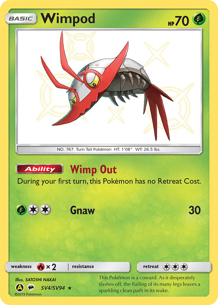 Wimpod (SV4/SV94) [Sun & Moon: Hidden Fates - Shiny Vault] | Total Play