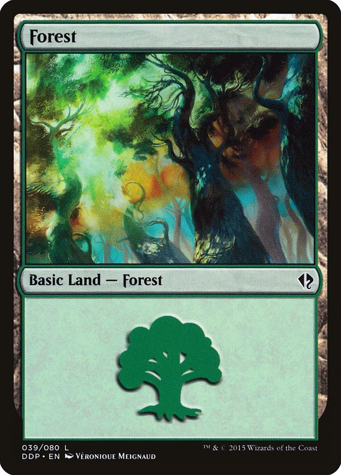 Forest (39) [Duel Decks: Zendikar vs. Eldrazi] | Total Play