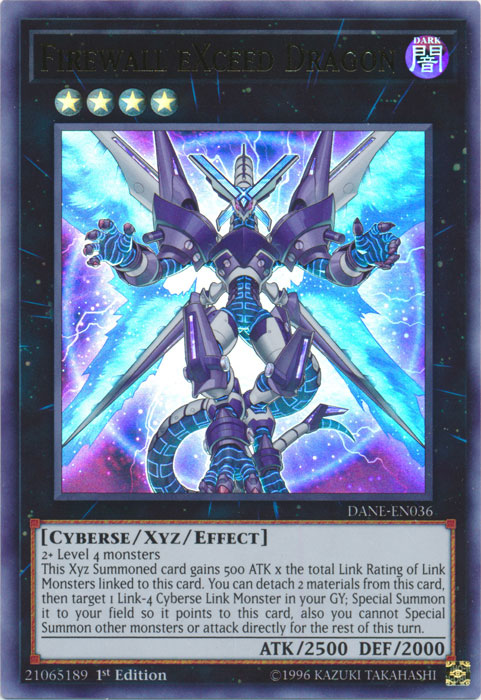 Firewall eXceed Dragon [DANE-EN036] Ultra Rare | Total Play