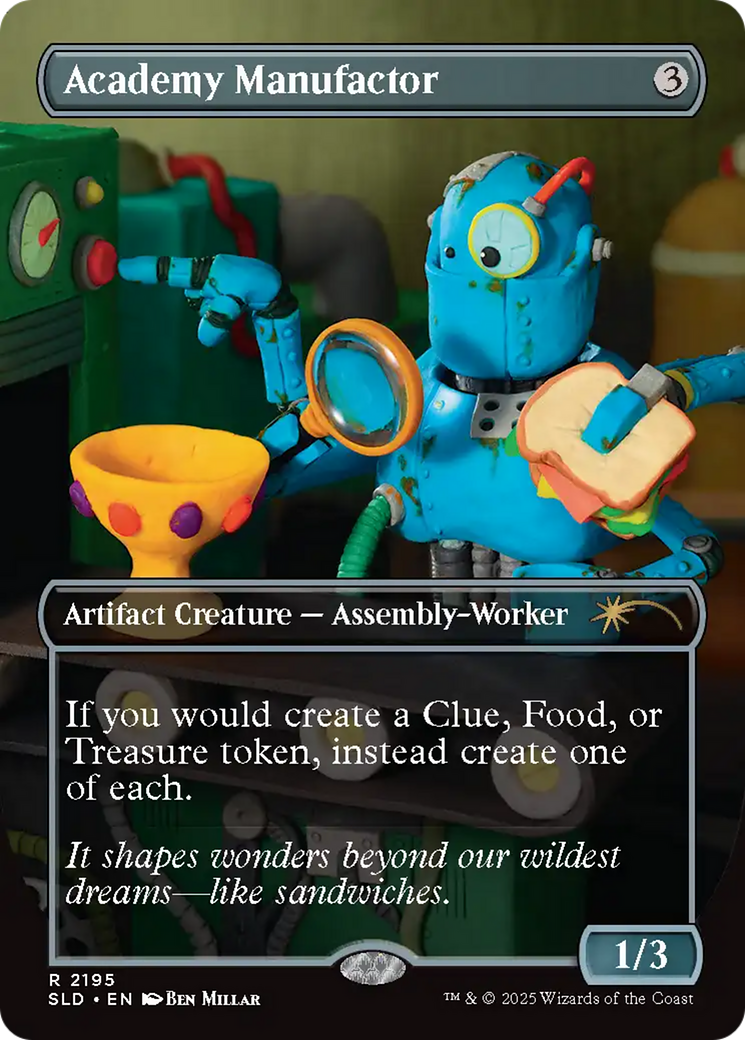 Academy Manufactor (Rainbow Foil) [Secret Lair Drop Series] | Total Play