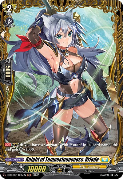 Knight of Tempestuousness, Vriede (D-BT06/FR25EN) [Blazing Dragon Reborn] | Total Play
