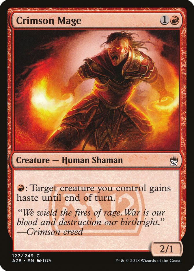Crimson Mage [Masters 25] | Total Play