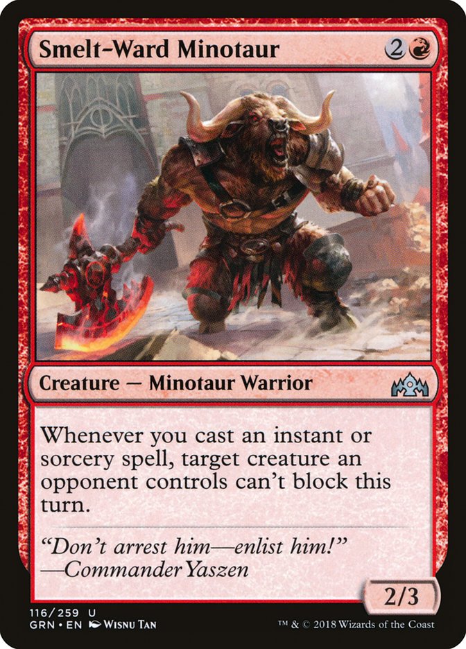 Smelt-Ward Minotaur [Guilds of Ravnica] | Total Play
