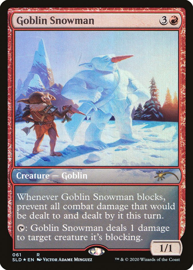 Goblin Snowman [Secret Lair Drop Series] | Total Play