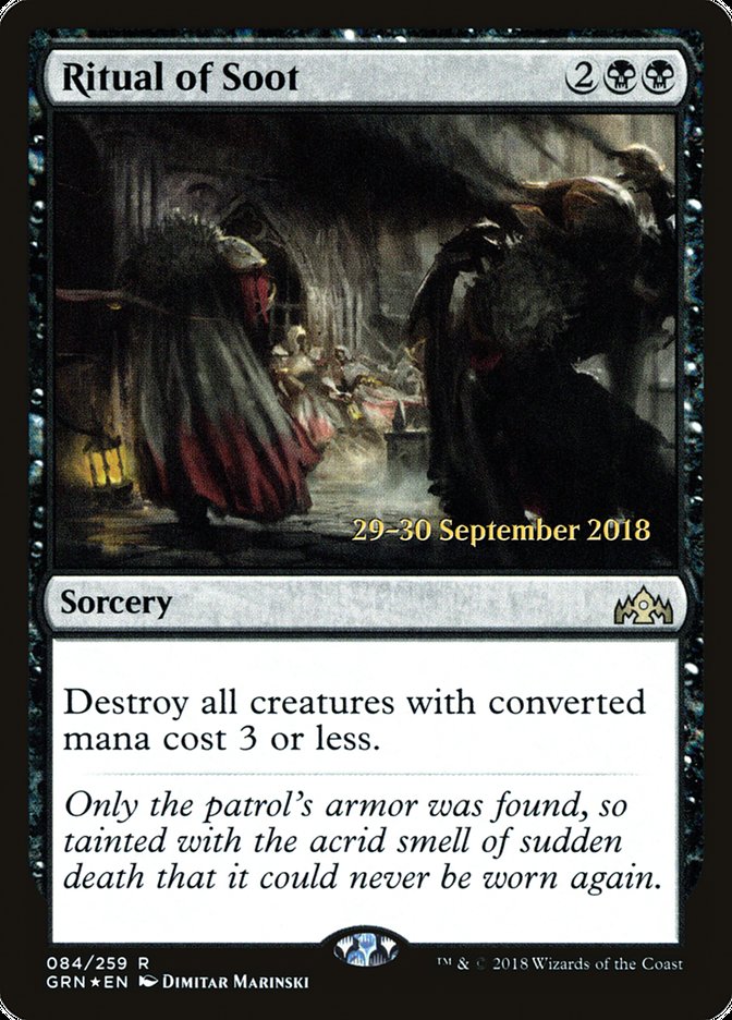Ritual of Soot [Guilds of Ravnica Prerelease Promos] | Total Play