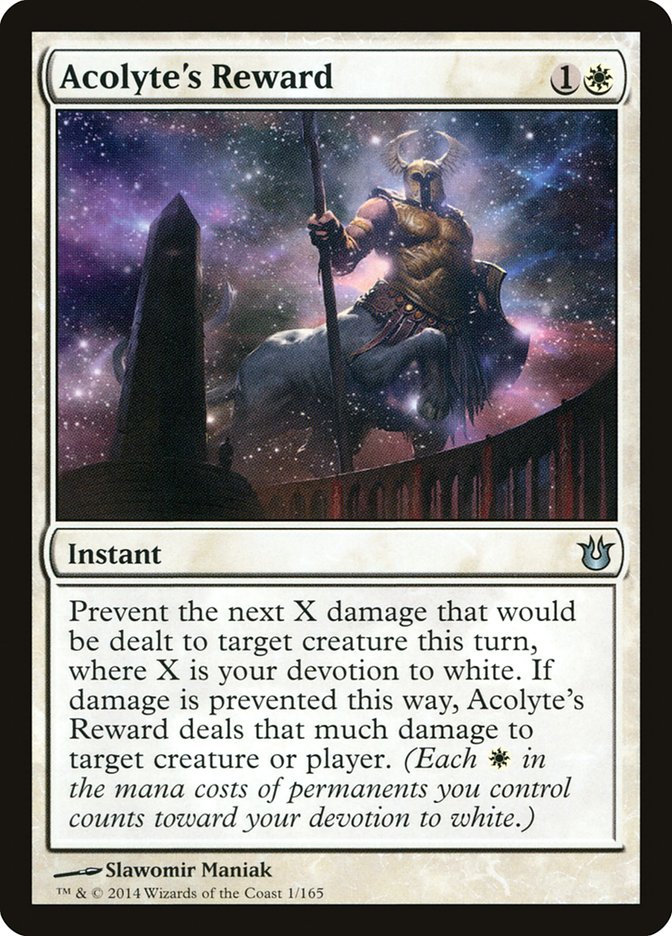 Acolyte's Reward [Born of the Gods] | Total Play