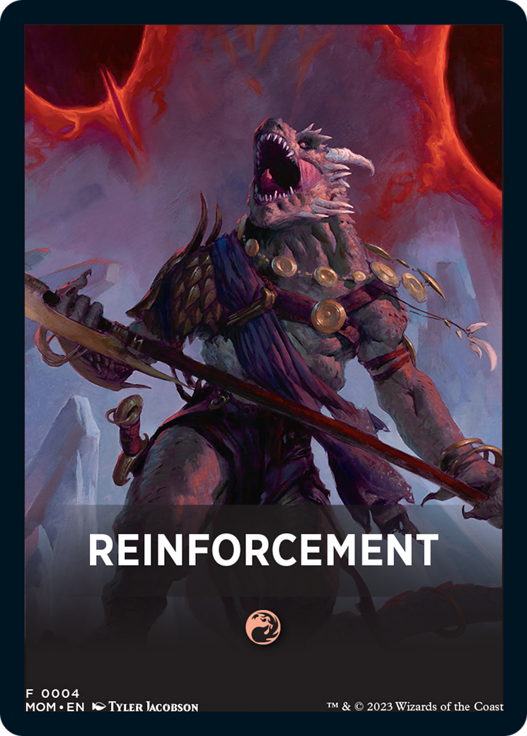 Reinforcement Theme Card [March of the Machine Tokens] | Total Play