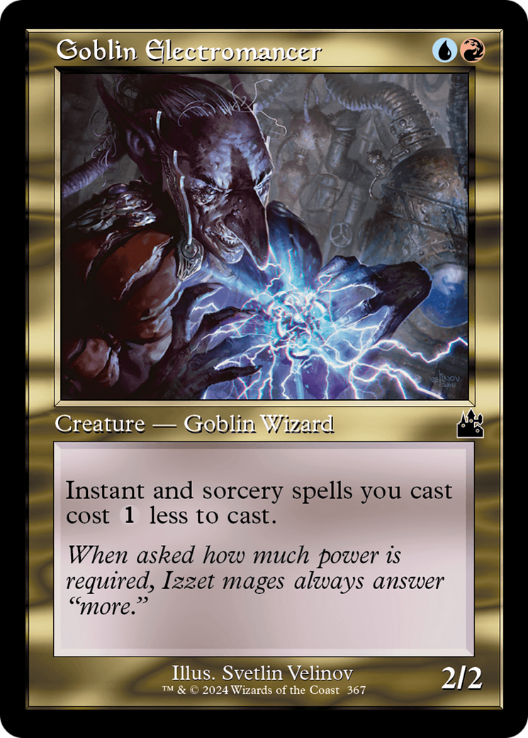 Goblin Electromancer (Retro Frame) [Ravnica Remastered] | Total Play