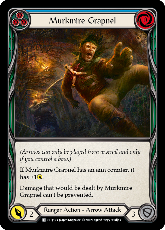 Murkmire Grapnel (Blue) [OUT123] (Outsiders) | Total Play