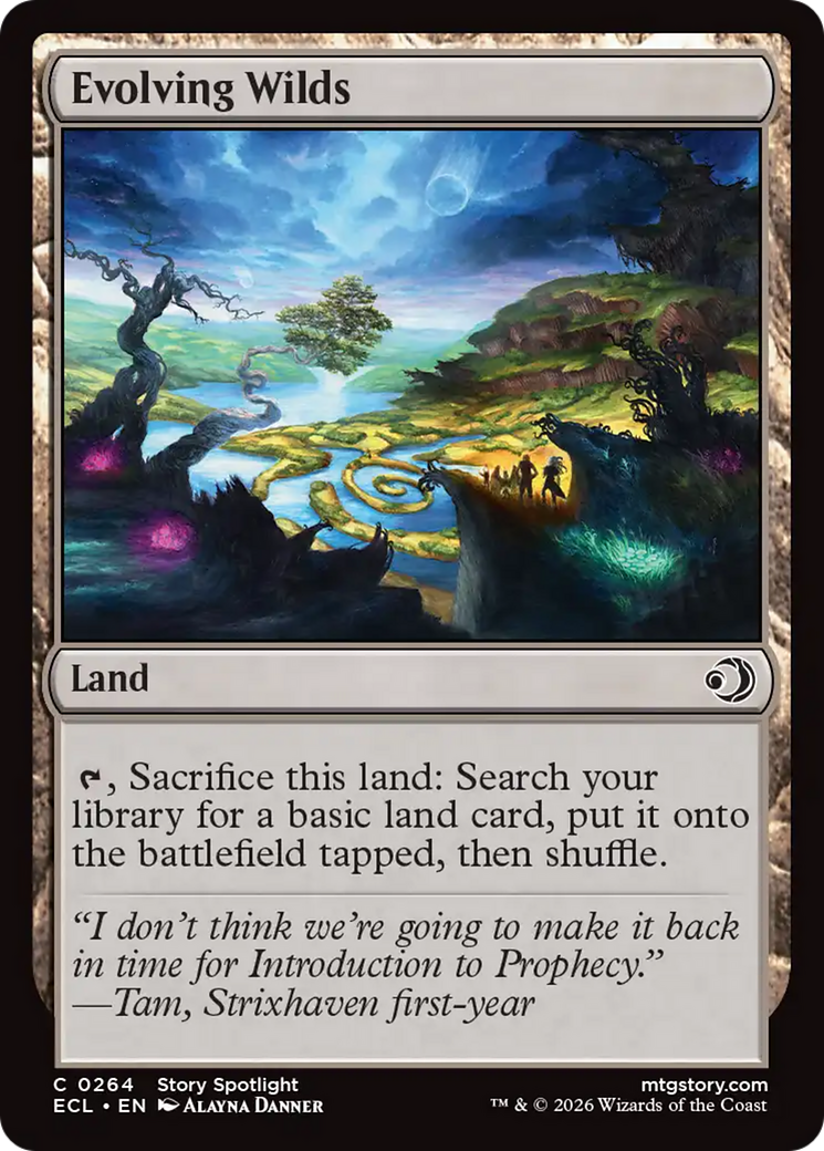 Evolving Wilds [Lorwyn Eclipsed] | Total Play