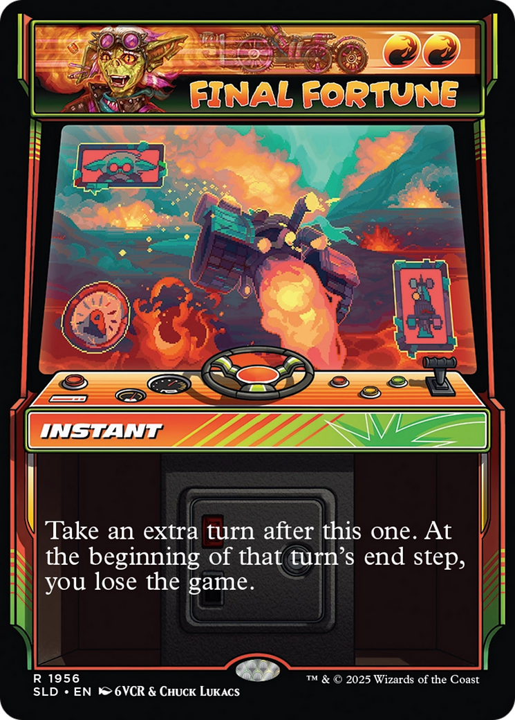 Final Fortune (Rainbow Foil) [Secret Lair Drop Series] | Total Play