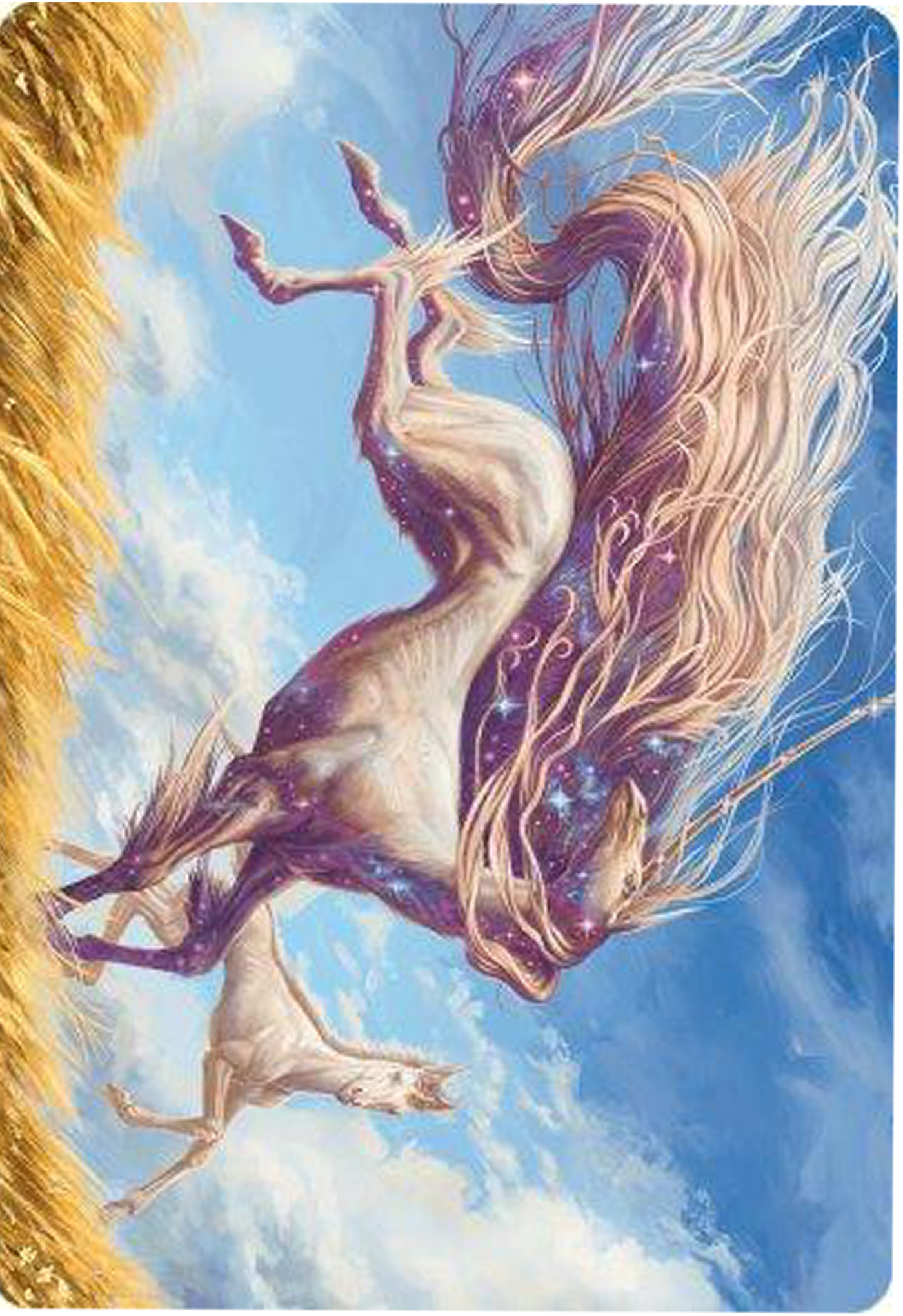 Nyxborn Unicorn Art Card [Modern Horizons 3 Art Series] | Total Play