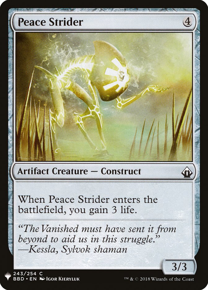 Peace Strider [Mystery Booster] | Total Play