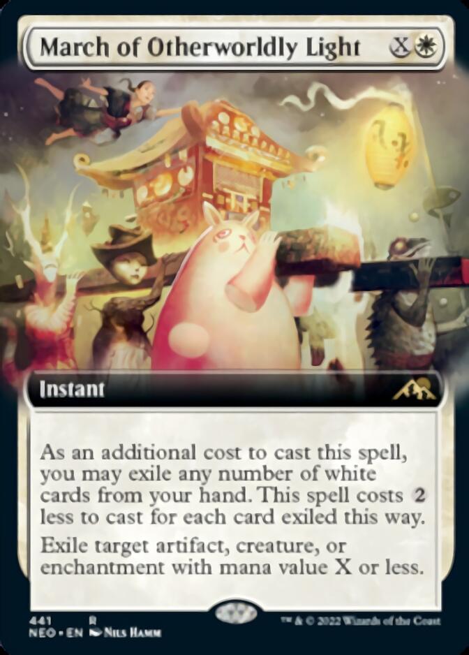 March of Otherworldly Light (Extended Art) [Kamigawa: Neon Dynasty] | Total Play