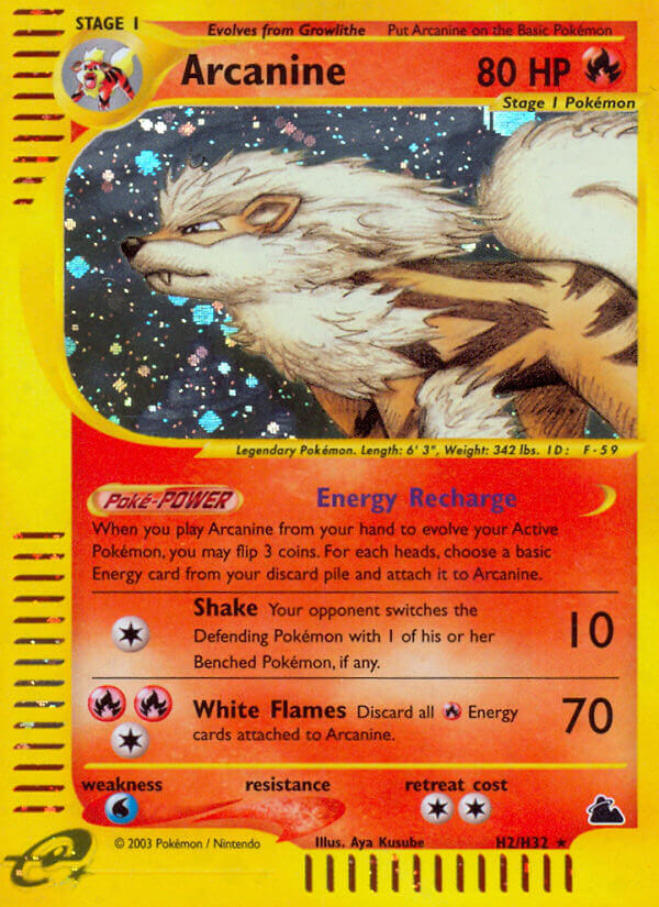 Arcanine (H2/H32) [Skyridge] | Total Play
