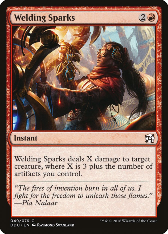 Welding Sparks [Duel Decks: Elves vs. Inventors] | Total Play