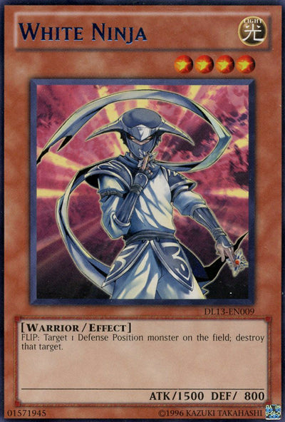 White Ninja (Blue) [DL13-EN009] Rare | Total Play