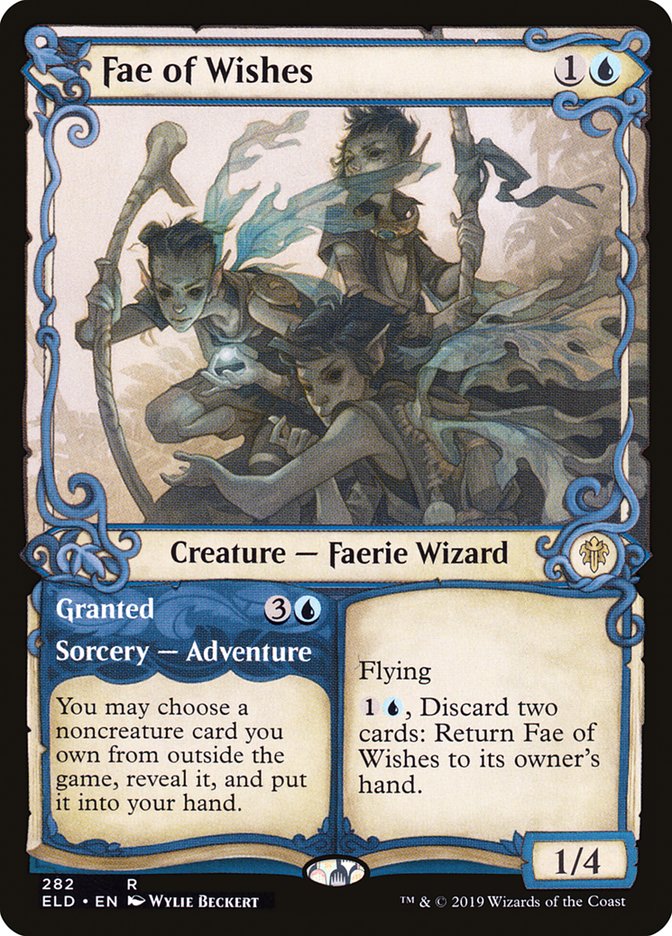 Fae of Wishes // Granted (Showcase) [Throne of Eldraine] | Total Play