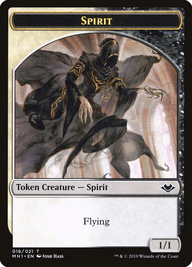 Bear // Spirit Double-Sided Token [Modern Horizons Tokens] | Total Play