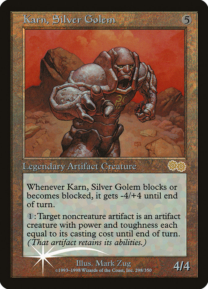 Karn, Silver Golem [Arena League 1999] | Total Play