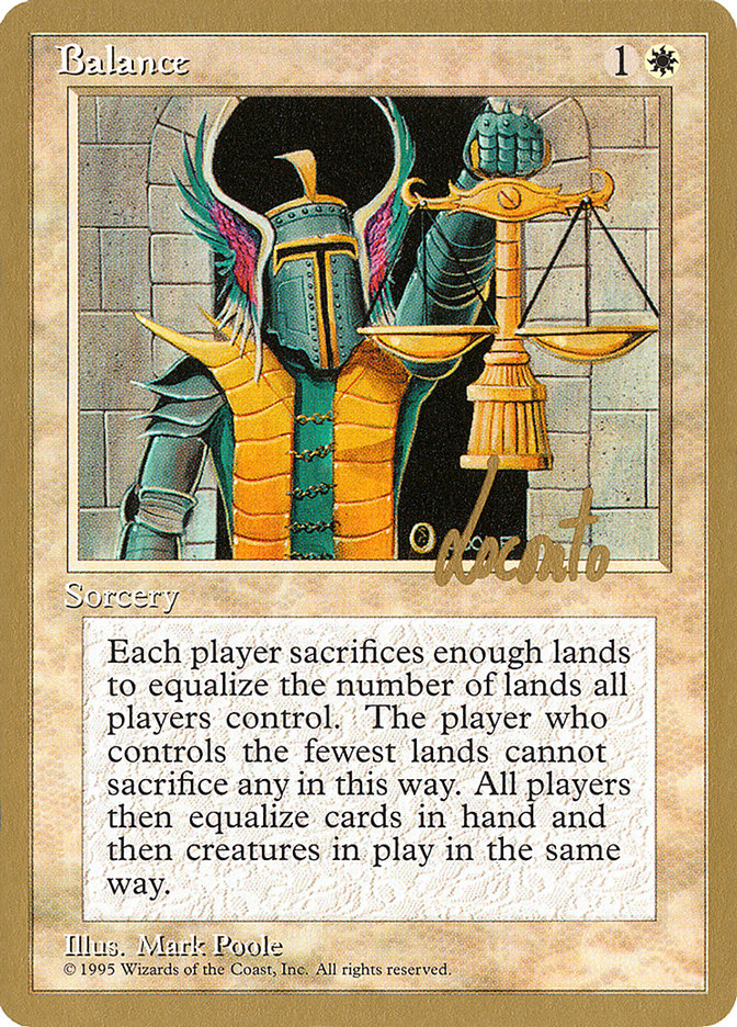 Balance (Michael Loconto) [Pro Tour Collector Set] | Total Play