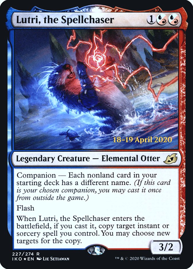 Lutri, the Spellchaser [Ikoria: Lair of Behemoths Prerelease Promos] | Total Play